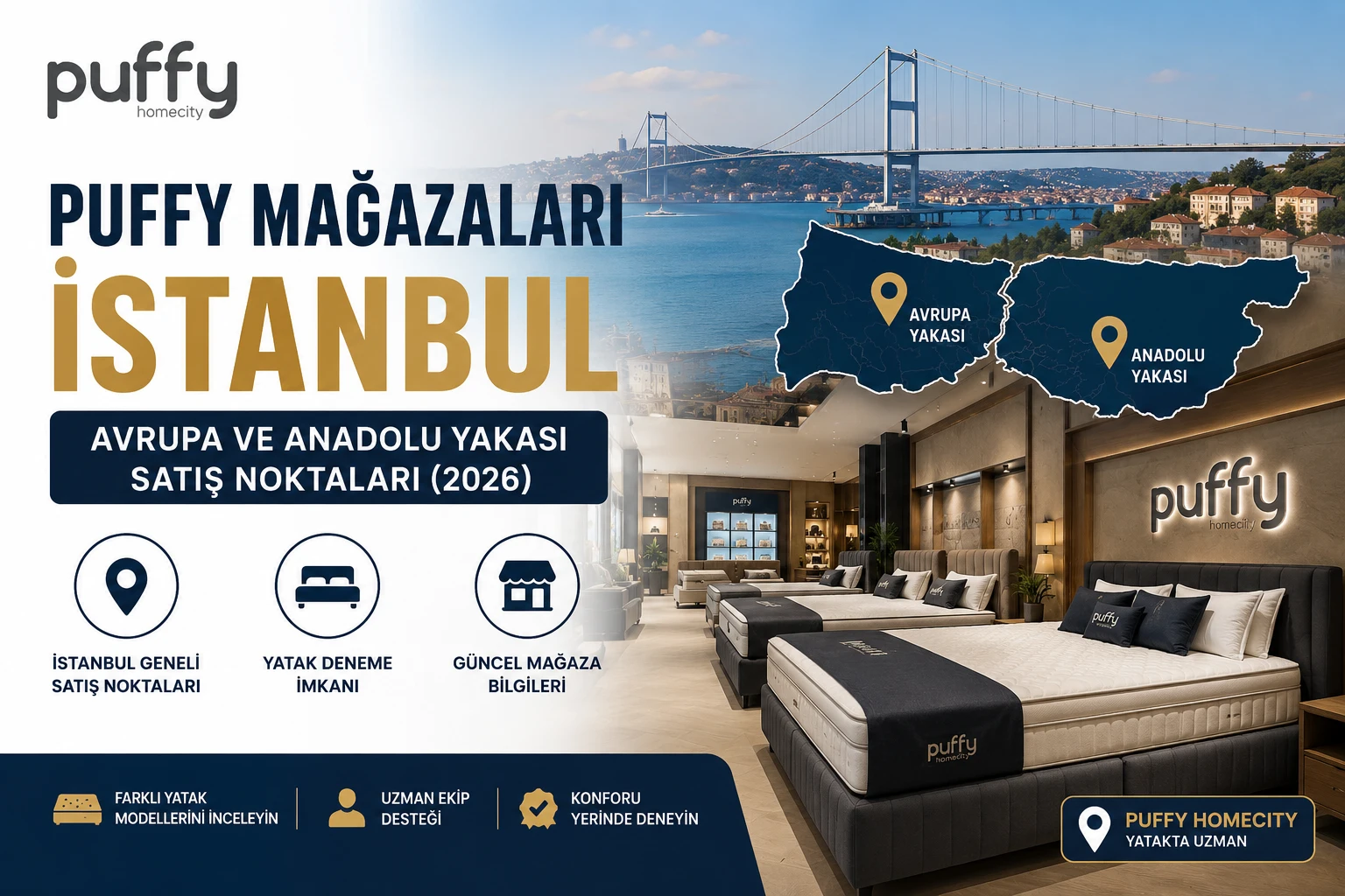 Puffy Mağazaları İstanbul: Avrupa ve Anadolu Yakası Satış Noktaları (2026)